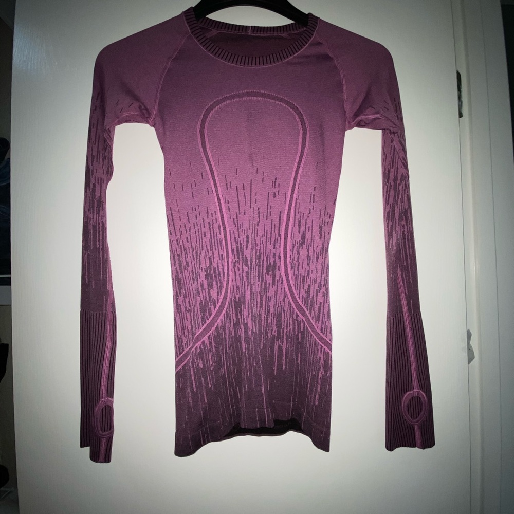 Lululemon swiftly crew neck long sleeve